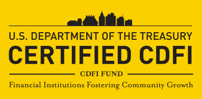 U.S. Department of the Treasury Certified CDFI. CDFI Fund. Financial Institutions Fostering Community Growth
