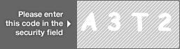 captcha code for visual authentication  letter A number 3 letter T number 2