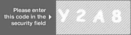 captcha code for visual authentication  letter Y number 2 letter A number 8