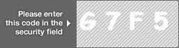 captcha code for visual authentication  letter G number 7 letter F number 5