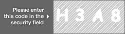 captcha code for visual authentication  letter H number 3 letter A number 8