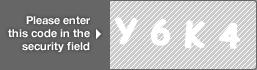 captcha code for visual authentication  letter Y number 6 letter K number 4