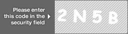 captcha code for visual authentication  number 2 letter N number 5 letter B